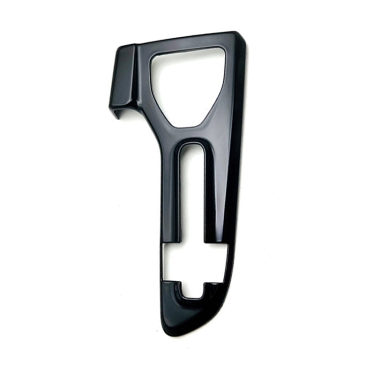 For 2023 Toyota Crown Center Control Gear Decorative Bright Frame, Size: Right-hand Drive(Black)