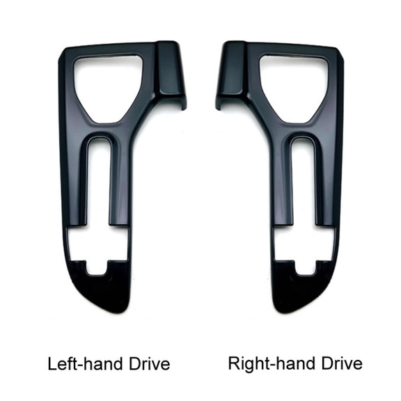 For 2023 Toyota Crown Center Control Gear Decorative Bright Frame, Size: Right-hand Drive(Carbon Fiber)