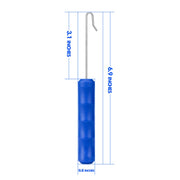 Hook Remover Fishing Bait Hook Removal Tool Multifunctional Hook Dehooker(Blue)
