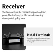1 Drag 1 Pet Electronic Fence Wireless Dog Trainer Smart Electric Shock Dog Collar(Black)