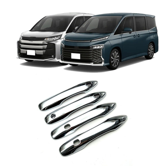 For Toyota 2022 Noah/Voxy 90 Series Right Hand Drive Door Handle Protection Cover Patch(Electroplated Mirror)