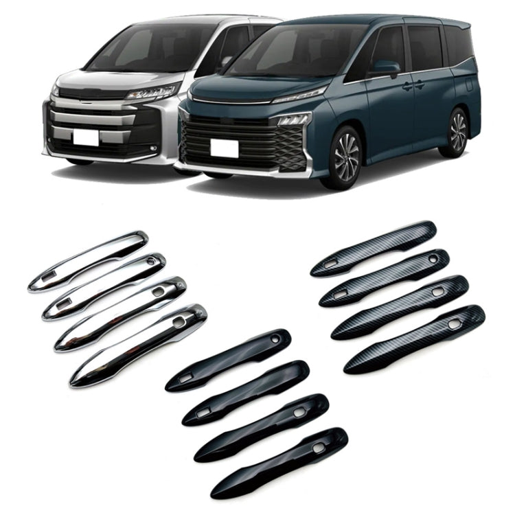For Toyota 2022 Noah/Voxy 90 Series Right Hand Drive Door Handle Protection Cover Patch(Carbon Fiber)