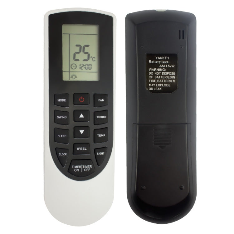 For GREE Air Conditioner YAN1F1 Remote Control Replacement Parts