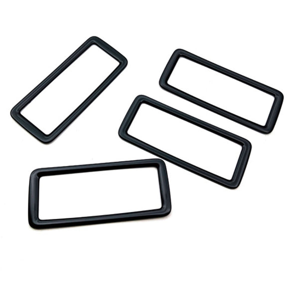 For Toyota 2022 Voxy/Noah 90 Series Rear Air Vent Decorative Frame(Black)