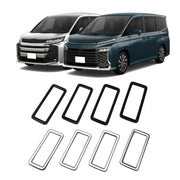 For Toyota 2022 Voxy/Noah 90 Series Rear Air Vent Decorative Frame(Black)