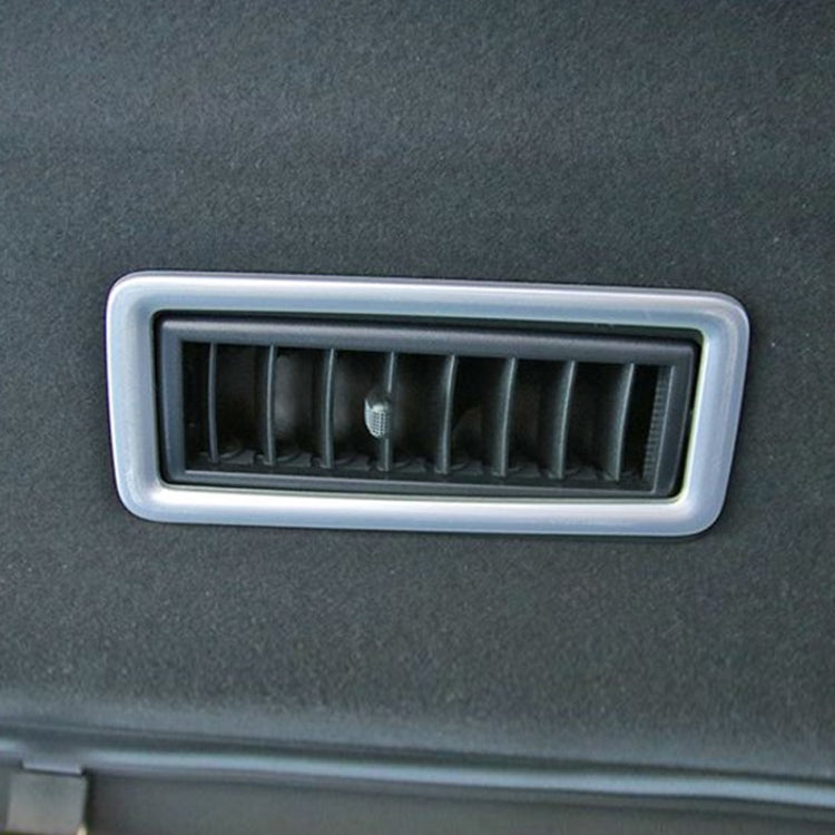 For Toyota 2022 Voxy/Noah 90 Series Rear Air Vent Decorative Frame(Black)