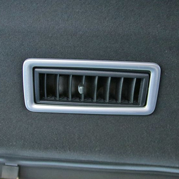 For Toyota 2022 Voxy/Noah 90 Series Rear Air Vent Decorative Frame(Black)