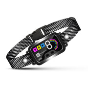 Color Screen Stop Bark Dog Trainer Anti Barking Pet Supplies(Black)