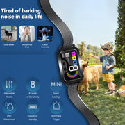 Color Screen Stop Bark Dog Trainer Anti Barking Pet Supplies(Black)