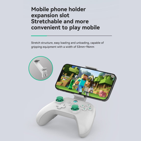 Z03 Wireless Bluetooth Game Controller For Switch / IOS / Android / PC / PS3 / PS4, Spec: Star White