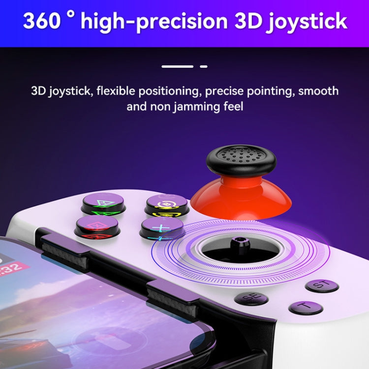 Bluetooth Stretchable Game Controller for Nintendo Switch / PC / IOS / Android(White)