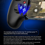BSP-D10 Wireless Stretch Game Controller for Switch / Android / IOS / PC / PS3 / PS4(Black)