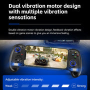 BSP-D10 Wireless Stretch Game Controller for Switch / Android / IOS / PC / PS3 / PS4(Black)