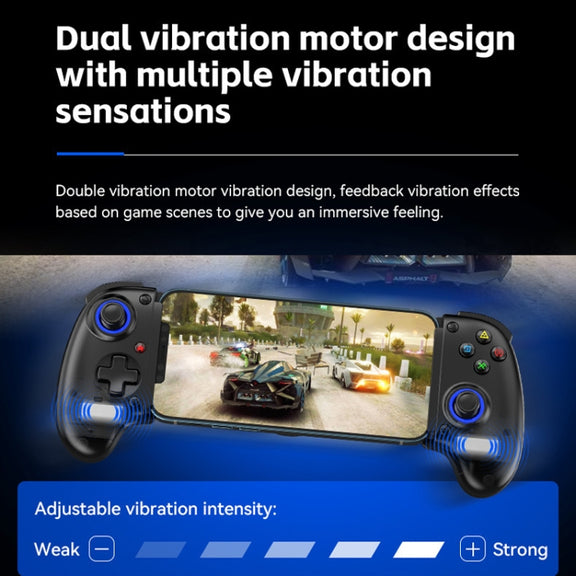 BSP-D10 Wireless Stretch Game Controller for Switch / Android / IOS / PC / PS3 / PS4(Pink)