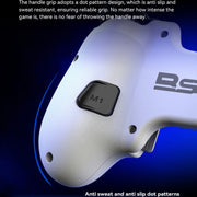BSP-D10 Wireless Stretch Game Controller for Switch / Android / IOS / PC / PS3 / PS4(Black)