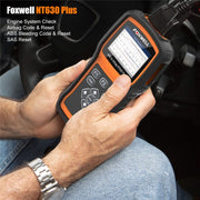 FOXWELL NT630 Plus OBD2 Scanner SRS ABS Code Reader SAS OIL EPB Reset Diagnostic