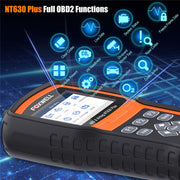 FOXWELL NT630 Plus OBD2 Scanner SRS ABS Code Reader SAS OIL EPB Reset Diagnostic
