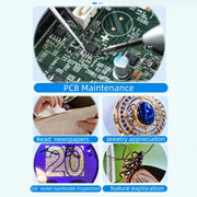 Digital Microscope Handheld High-Definition Electronic Magnifier(Black)