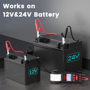 ANCEL 12V/24V Printer-Type Car Battery Tester Battery Power CCA Internal Resistance Life Detector(BST600)