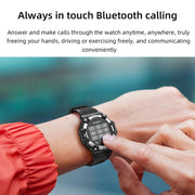 LOKMAT ATTACK 2 PRO 1.39-Inch 5ATM Water-resistant Wellness Tracking Bluetooth Smart Watch(Silver)