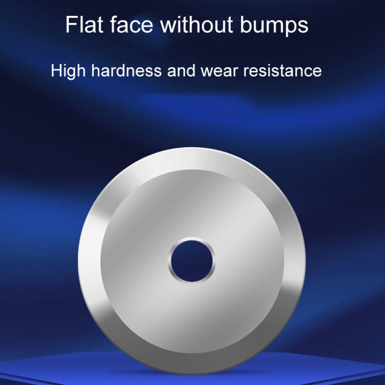22mm 16 Rotating Surface With Hole Fiber Optic Cutting Knife Replacement Tungsten Steel Blade