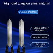 22mm 24 Rotating Surface Fiber Optic Cutting Knife Replacement Tungsten Steel Blade