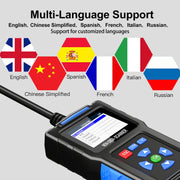 Automobile Fault Diagnostic Instrument OBD2 Engine Tester ELM327(T200)