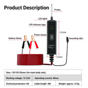 Automotive Electrical Circuit Tester System Short Circuit Tracking Positioning Diagnostic Instrument(P55)