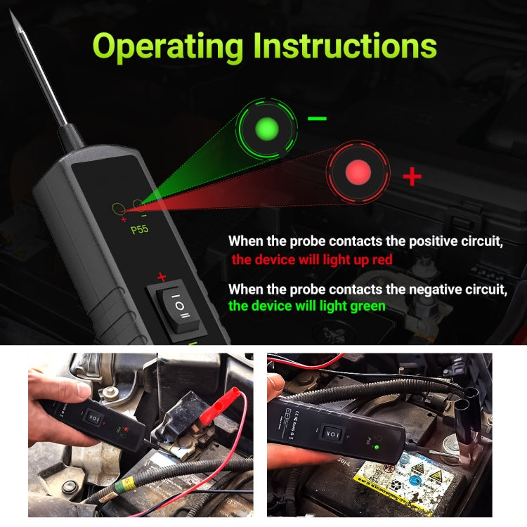 Automotive Electrical Circuit Tester System Short Circuit Tracking Positioning Diagnostic Instrument(P55)