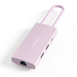 Blueendless 4K60Hz + Gigabit LAN + Data Type-C Docking Station, Spec: 6-in-1 Pink - free shipping - PMC TechLife - Order now!