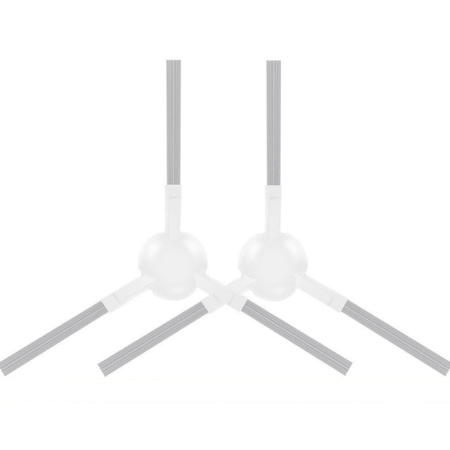 For Dreame L20 Ultra / X20 Pro / X20 Pro Plus Robot Vacuum Accessories 1pair White Side Brush