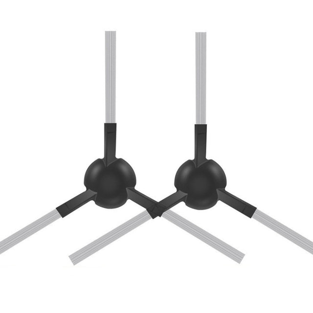 For Dreame L20 Ultra / X20 Pro / X20 Pro Plus Robot Vacuum Accessories 1pair Black Side Brush