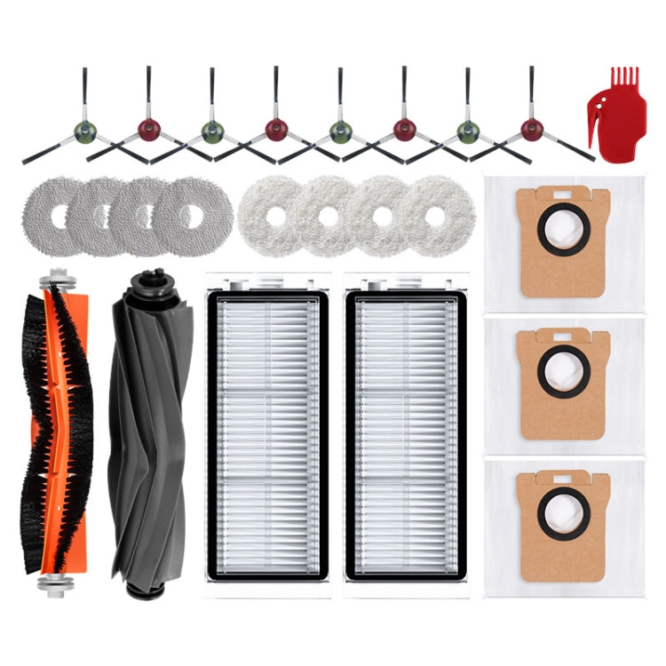 For Dreame L20 Ultra / X20 Pro / X20 Pro Plus Robot Vacuum Accessories 1 Rubber Brush