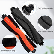 For Dreame L20 Ultra / X20 Pro / X20 Pro Plus Robot Vacuum Accessories 1pair White Side Brush