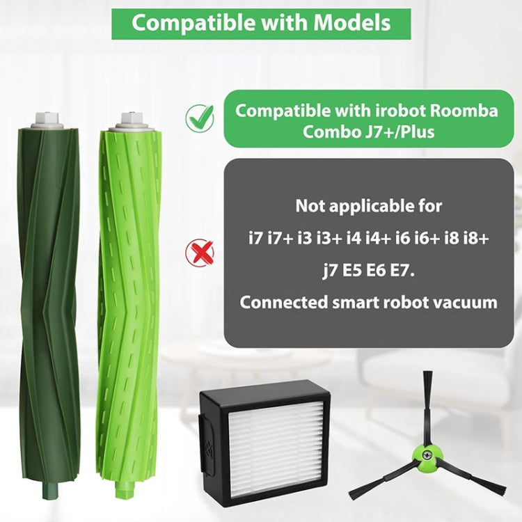 For iRobot Roomba Combo J7+ Robot Vacuum And Mop Accessories 2pcs Side Brush