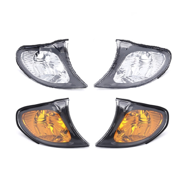 For 2002-2005 BMW 3 Series E46 Car Front Corner Parking Turn Signal Lights(Yellow Left OE 63137165859)