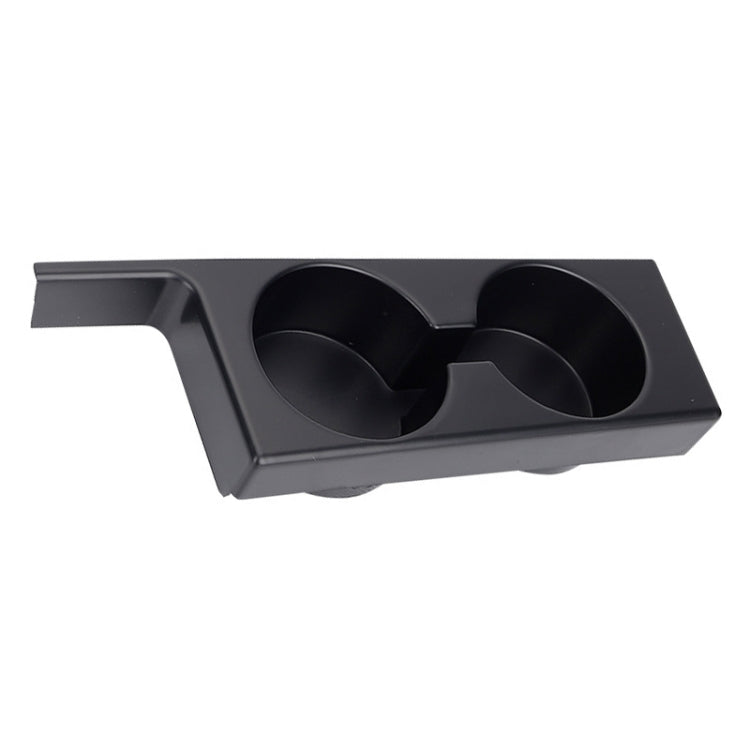 For BMW 5 Series E39/528i/530i/M5 Left-hand Drive Car Central Control Cup Holder, Color: Black With groove