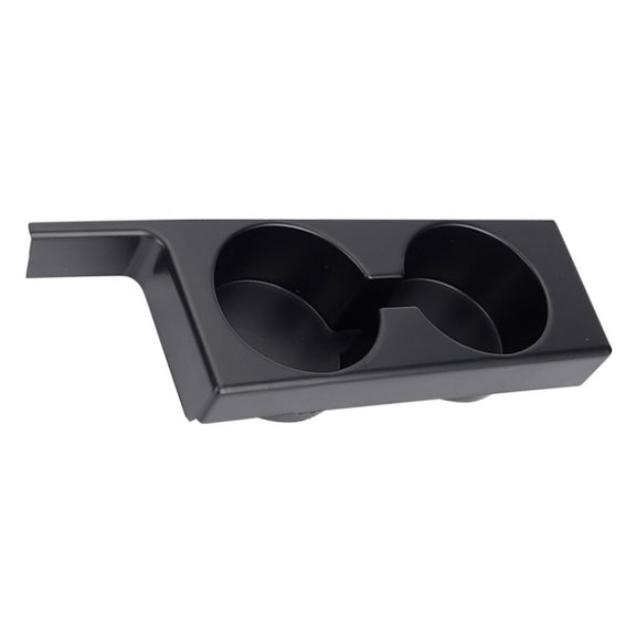 For BMW 5 Series E39/528i/530i/M5 Left-hand Drive Car Central Control Cup Holder, Color: Black With groove