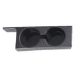 For BMW 5 Series E39/528i/530i/M5 Left-hand Drive Car Central Control Cup Holder, Color: Carbon Grain With Groove - Car Drink Holders by PMC TechLife | Online Shopping South Africa | PMC TechLife | Buy Now Pay Later Mobicred