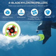 12-24V Ship Model Underwater Propeller Underwater Robot ROV Water-resistant Brushless Motor(CW)