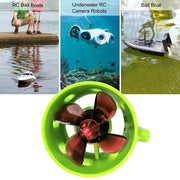 12-24V Ship Model Underwater Propeller Underwater Robot ROV Water-resistant Brushless Motor(CW)