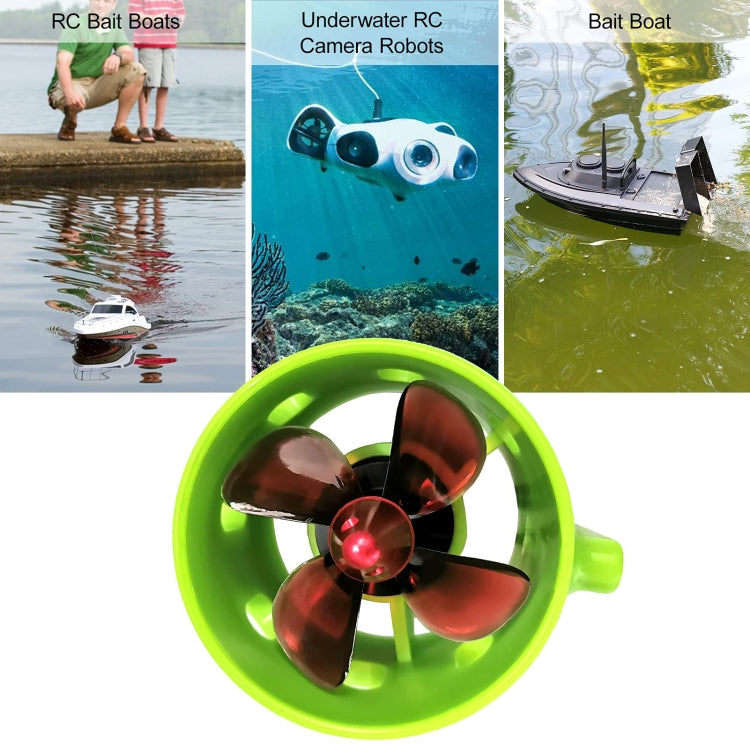 12-24V Ship Model Underwater Propeller Underwater Robot ROV Water-resistant Brushless Motor(CW)