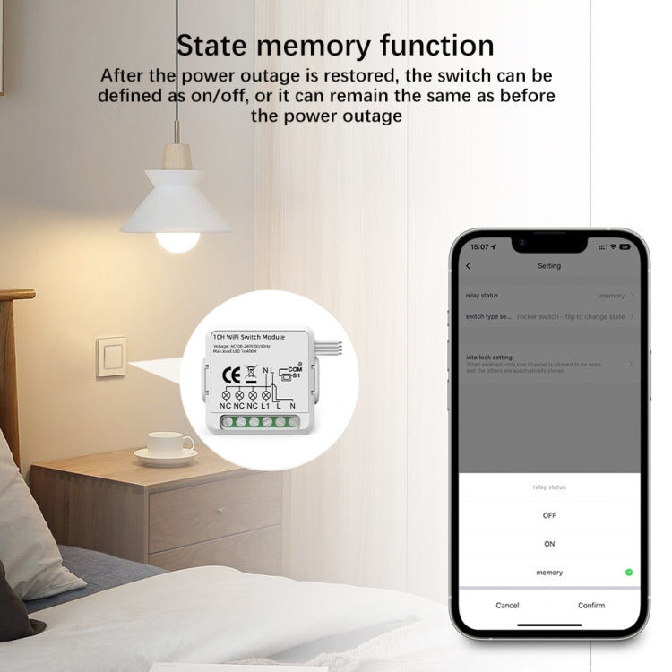 4CH WiFi Smart Switch Module For Alexa / Google Home / Tuya Smart Life APP