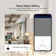 4CH WiFi Smart Switch Module For Alexa / Google Home / Tuya Smart Life APP