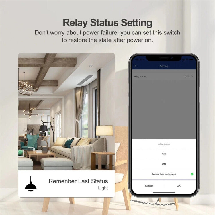 3CH Zigbee Smart Switch Module For Alexa / Google Home / Tuya Smart Life APP