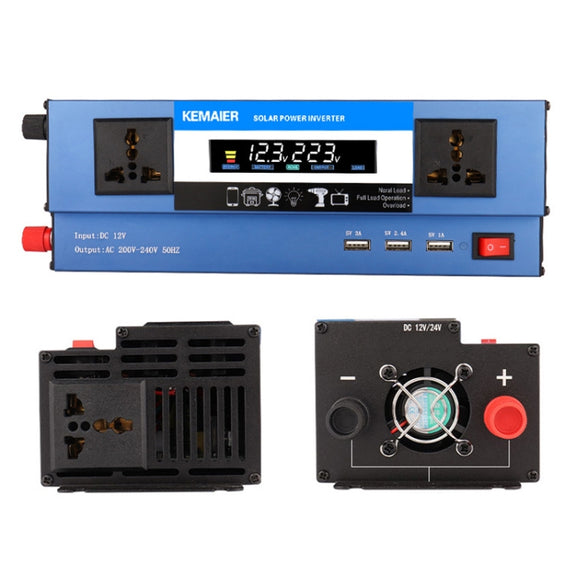 500W/12V24V Convert To 220V Dual Voltage Modified Sine Wave Inverter