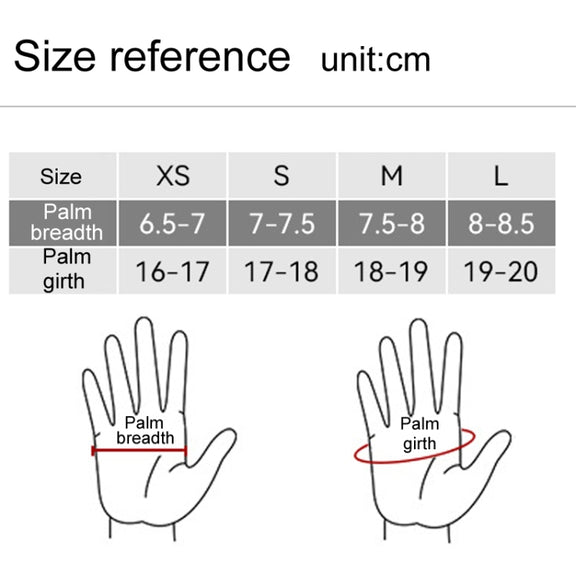Winter Padded Ski Gloves Outdoor Windproof Warm Sports Gloves, Size: M(Light Purple)