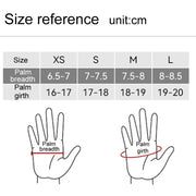 Winter Padded Ski Gloves Outdoor Windproof Warm Sports Gloves, Size: M(Black)