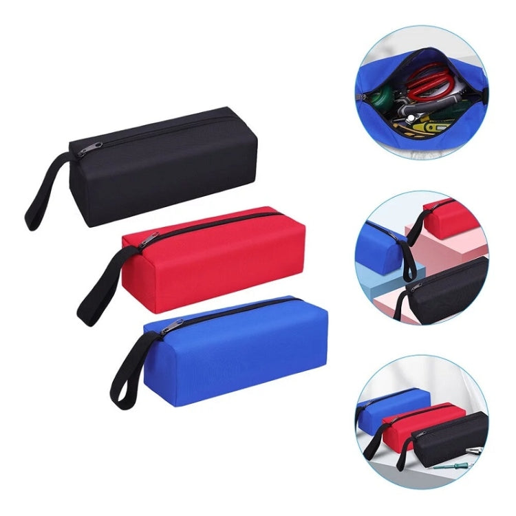 Multifunctional Portable Water-resistant Hardware Parts Tool Bag, Specification: Large Blue