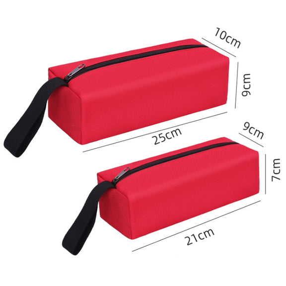 Multifunctional Portable Water-resistant Hardware Parts Tool Bag, Specification: Large Black